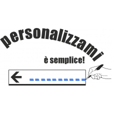 segnale direzione urbana personalizzabile